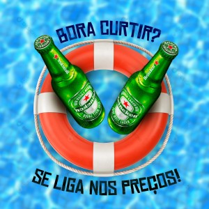 Heineken Bares Bebidas Social Media PSD Editável