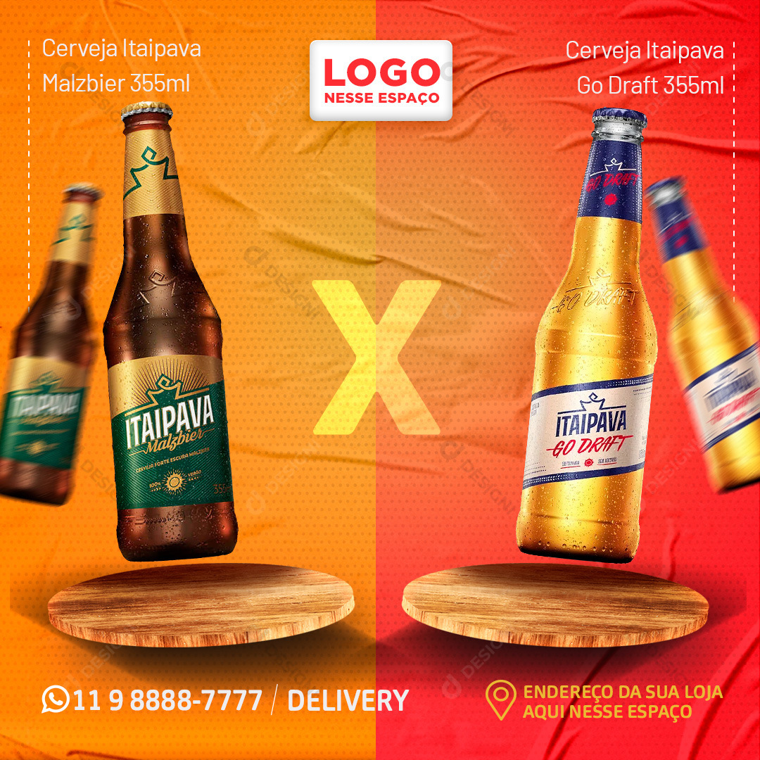 Batalha Itaipava Social Media PSD Editável