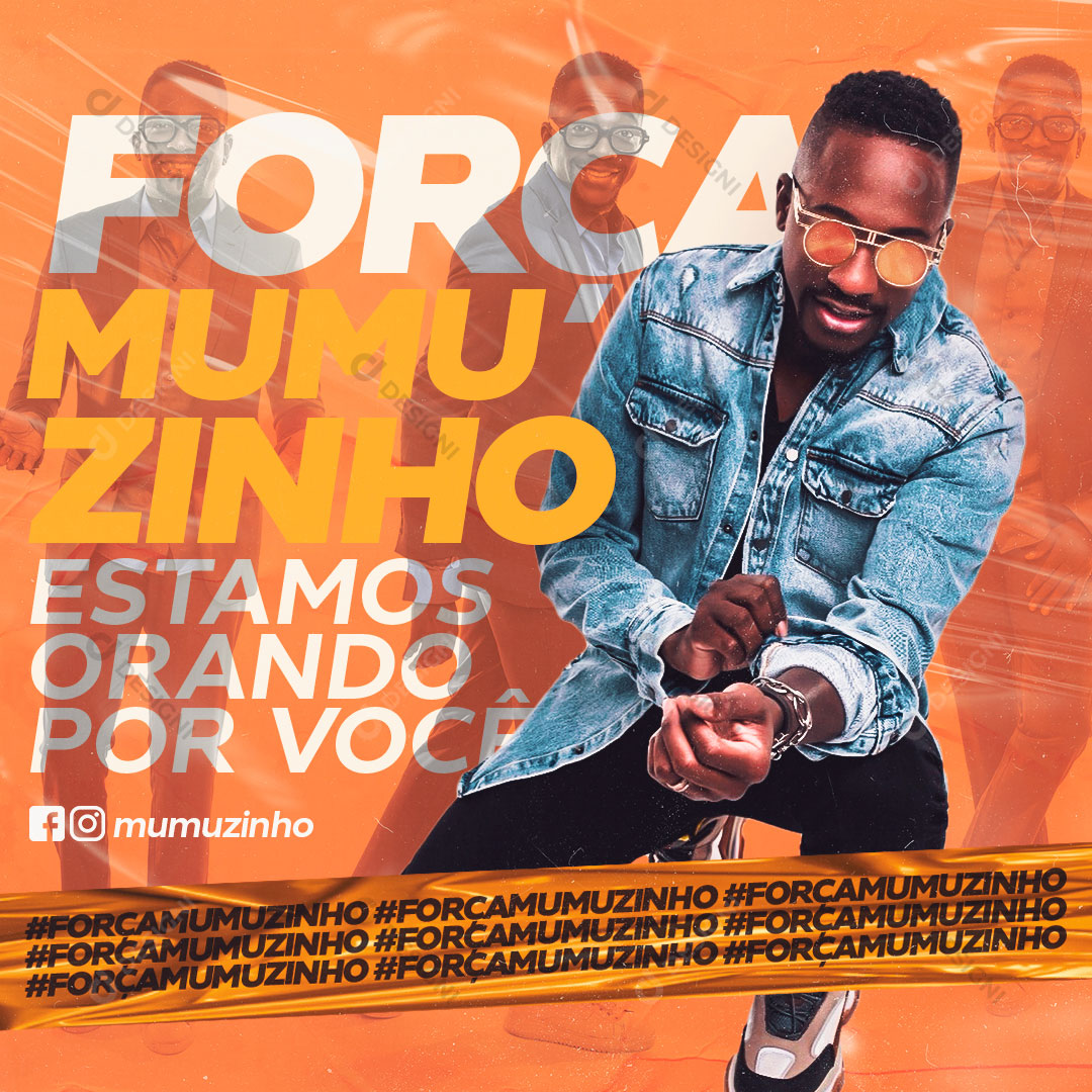 Artista Social Media PSD Editável Photoshop