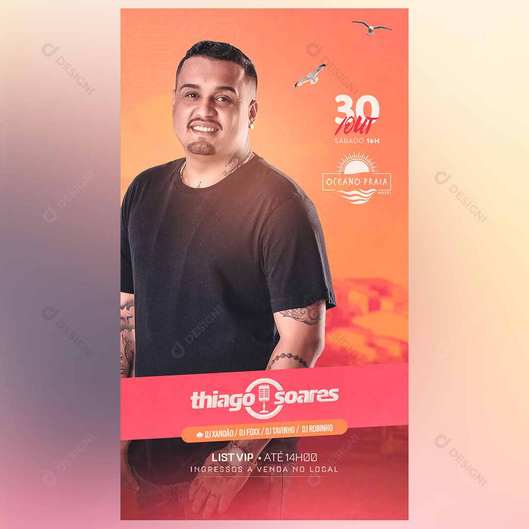 Festas Eventos Story Social Media PSD Editável