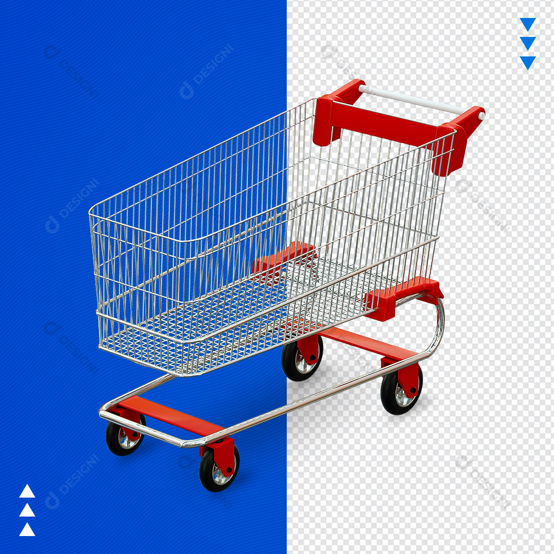 Carrinho de Supermercado PSD