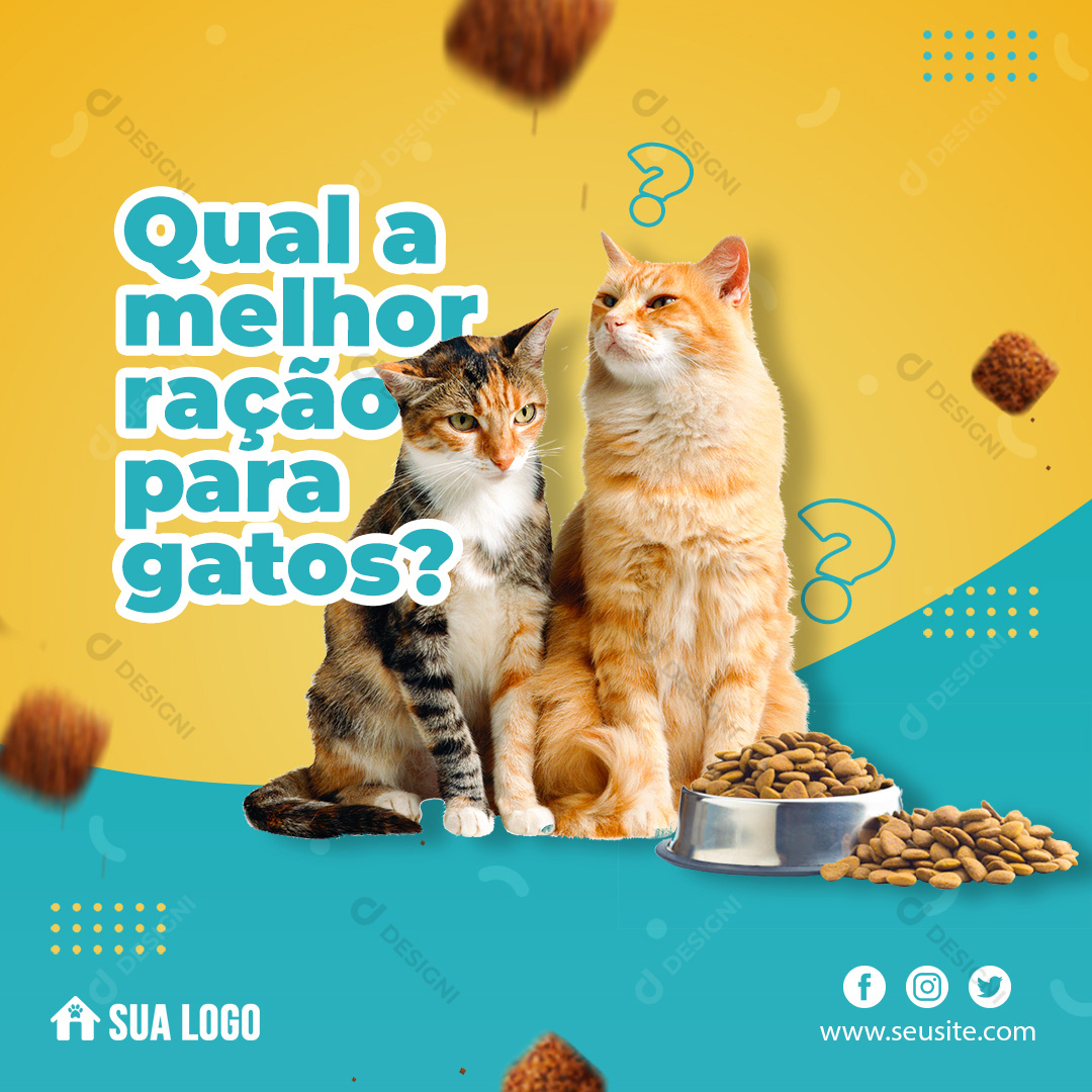 Petshop Social Media PSD Editável
