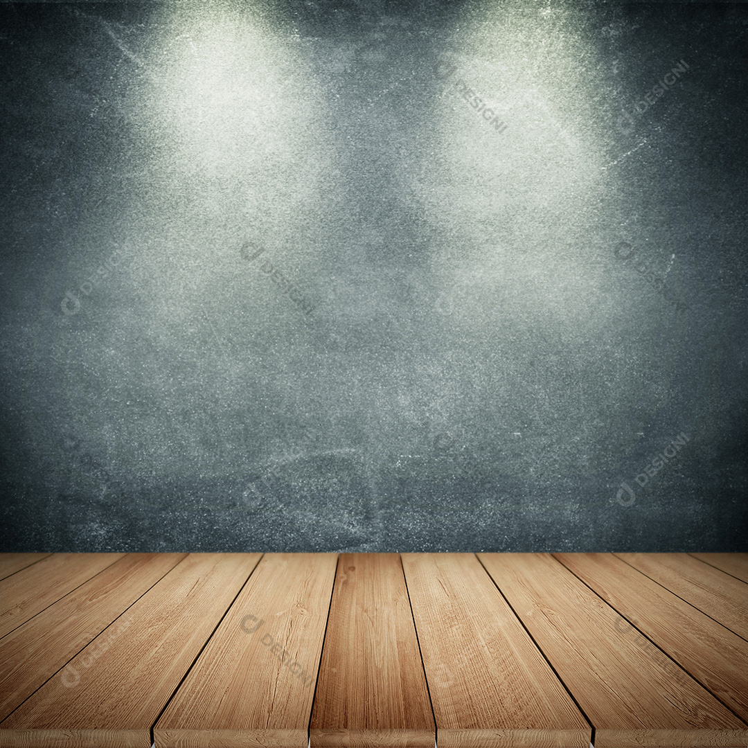 Cenário Mesa de Madeira e Background Parede PSD + JPG