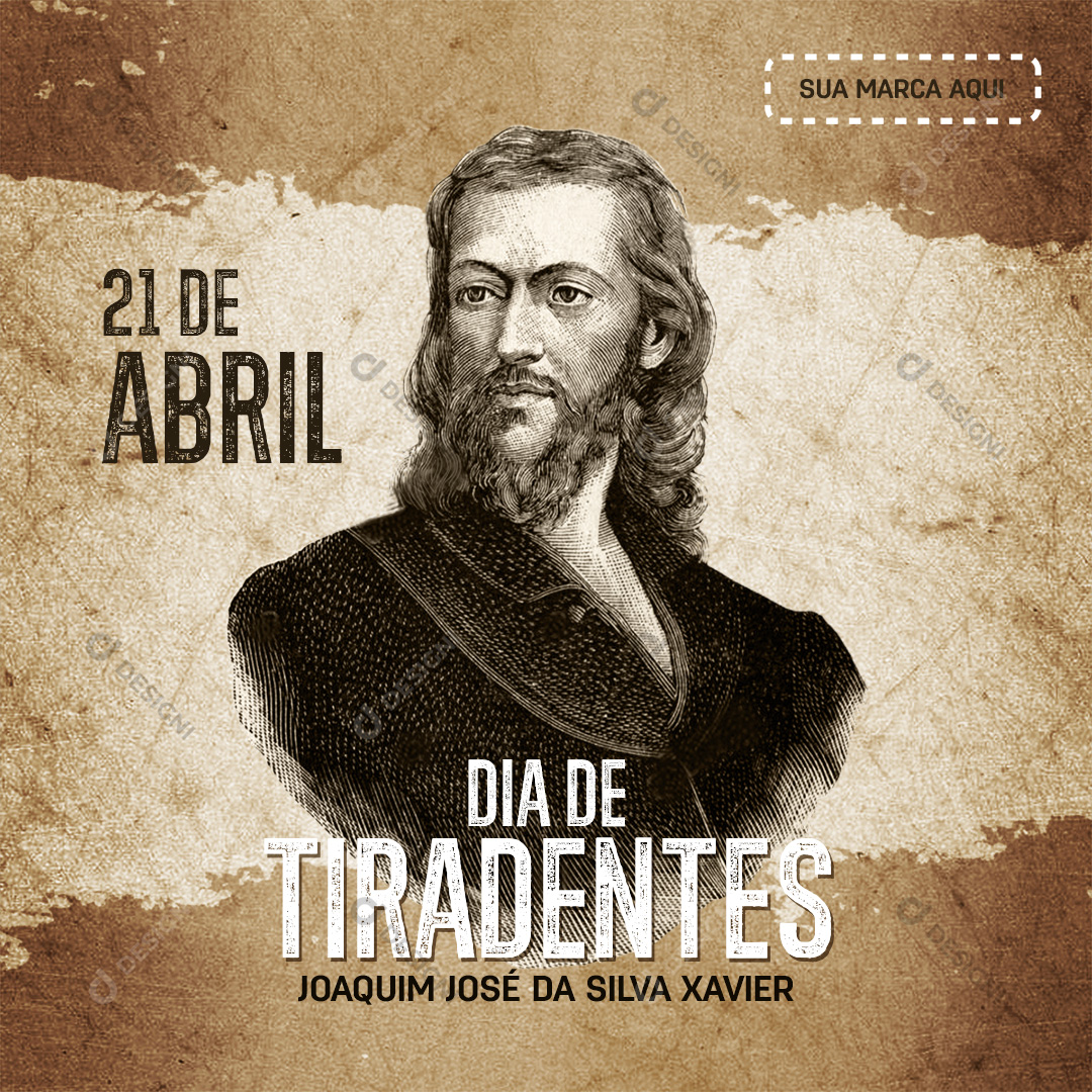 Tiradentes 21 de Abril Social Media PSD Editável Photoshop