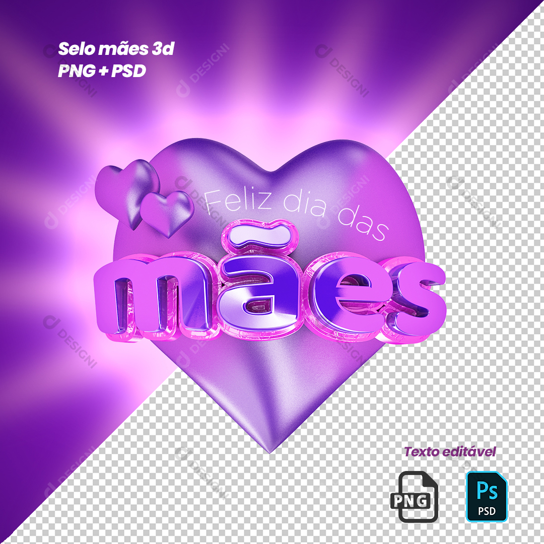 Dia Das Mães Social Media PSD Editável Photoshop
