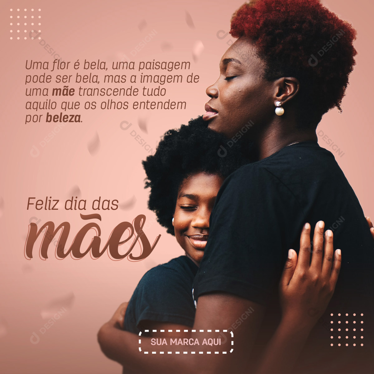 Feliz Dia Das Mães Social Media PSD Editável