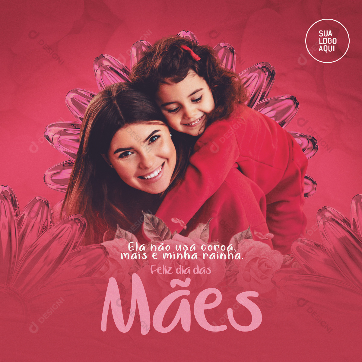 Feliz Dia Das Mães Social Media PSD Editável