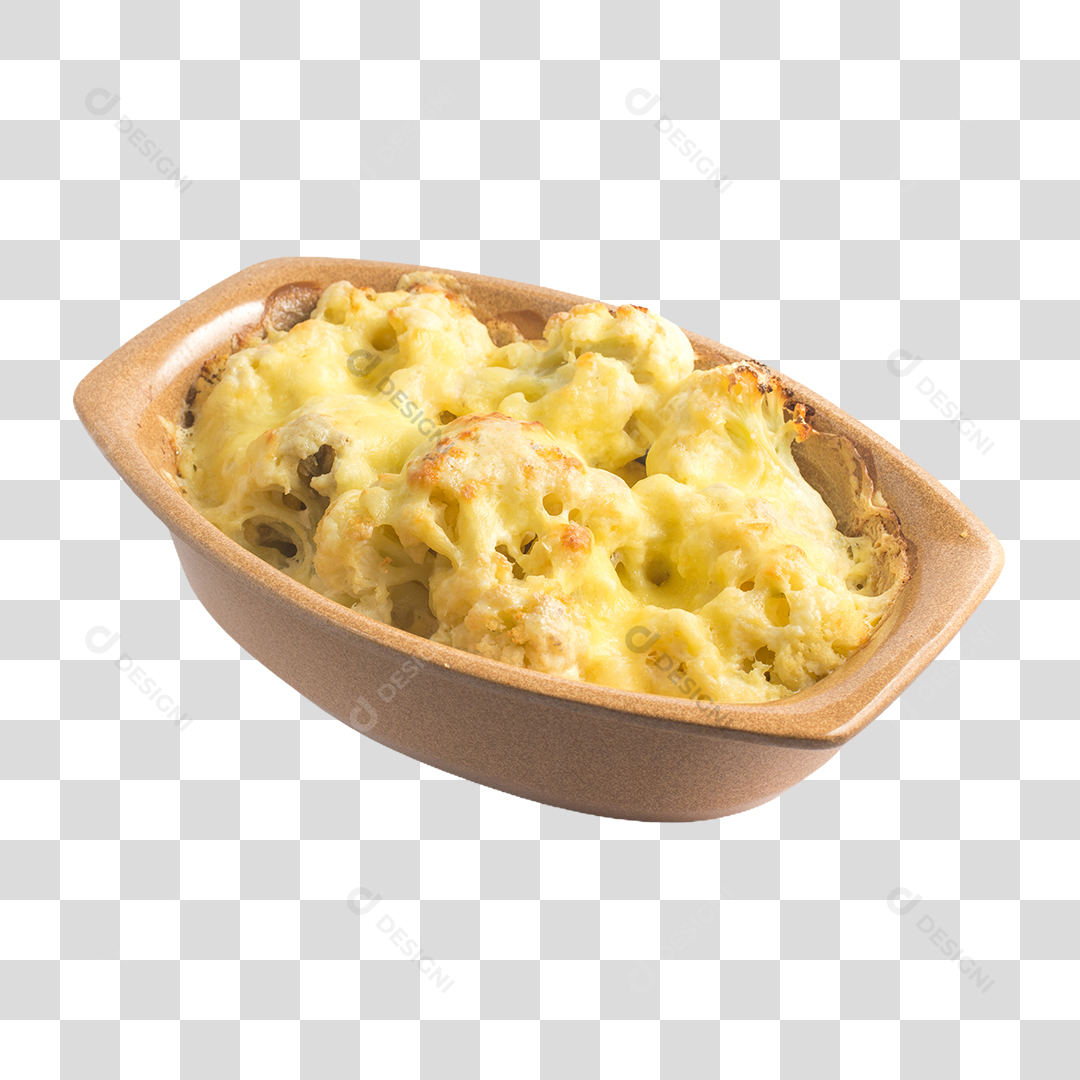 Gratinado De Couve-Flor PNG Transparente