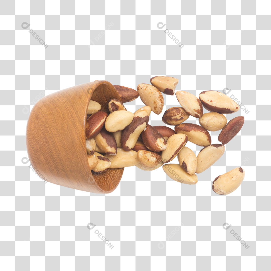 Tigela Com Castanha Do Brasil PNG Transparente Sem Fundo