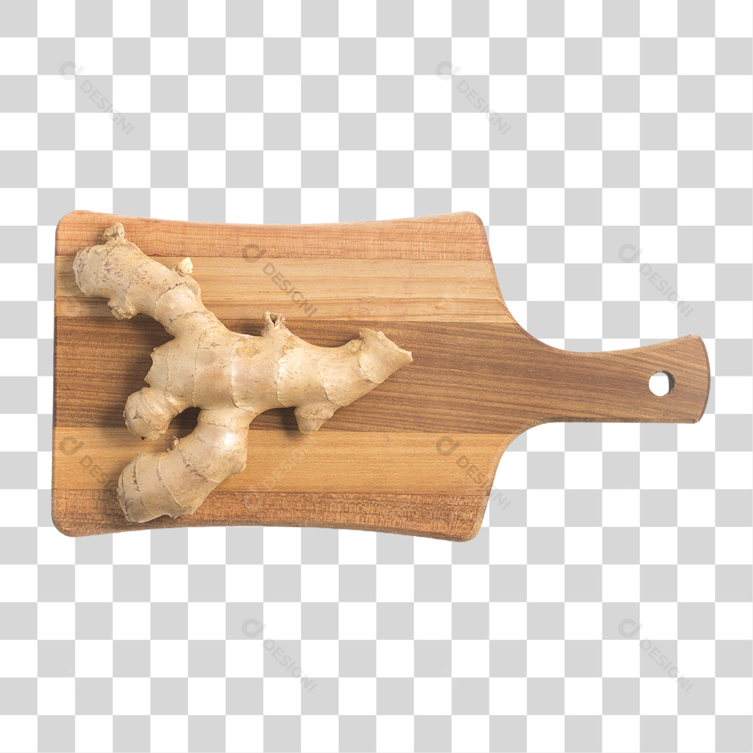 Tábua De Corte Com Gengibre PNG Transparente Sem Fundo