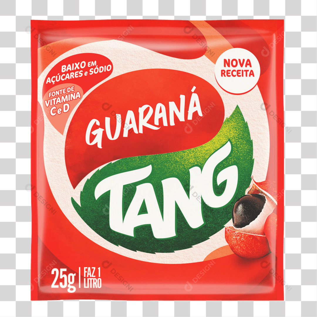 Suco Tang Guaraná 25g PNG Transparente