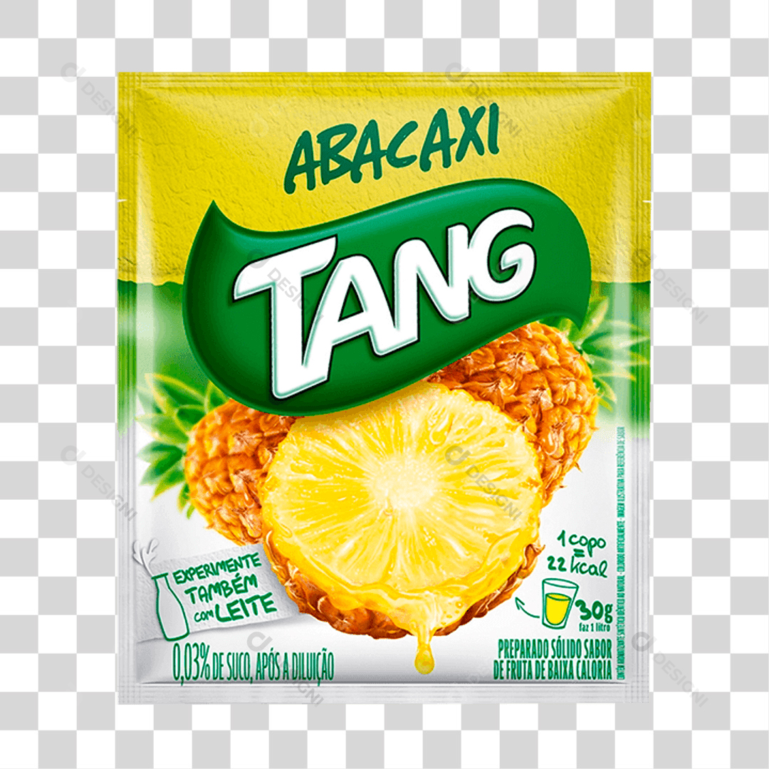 Suco Tang Abacaxi 25g PNG Transparente