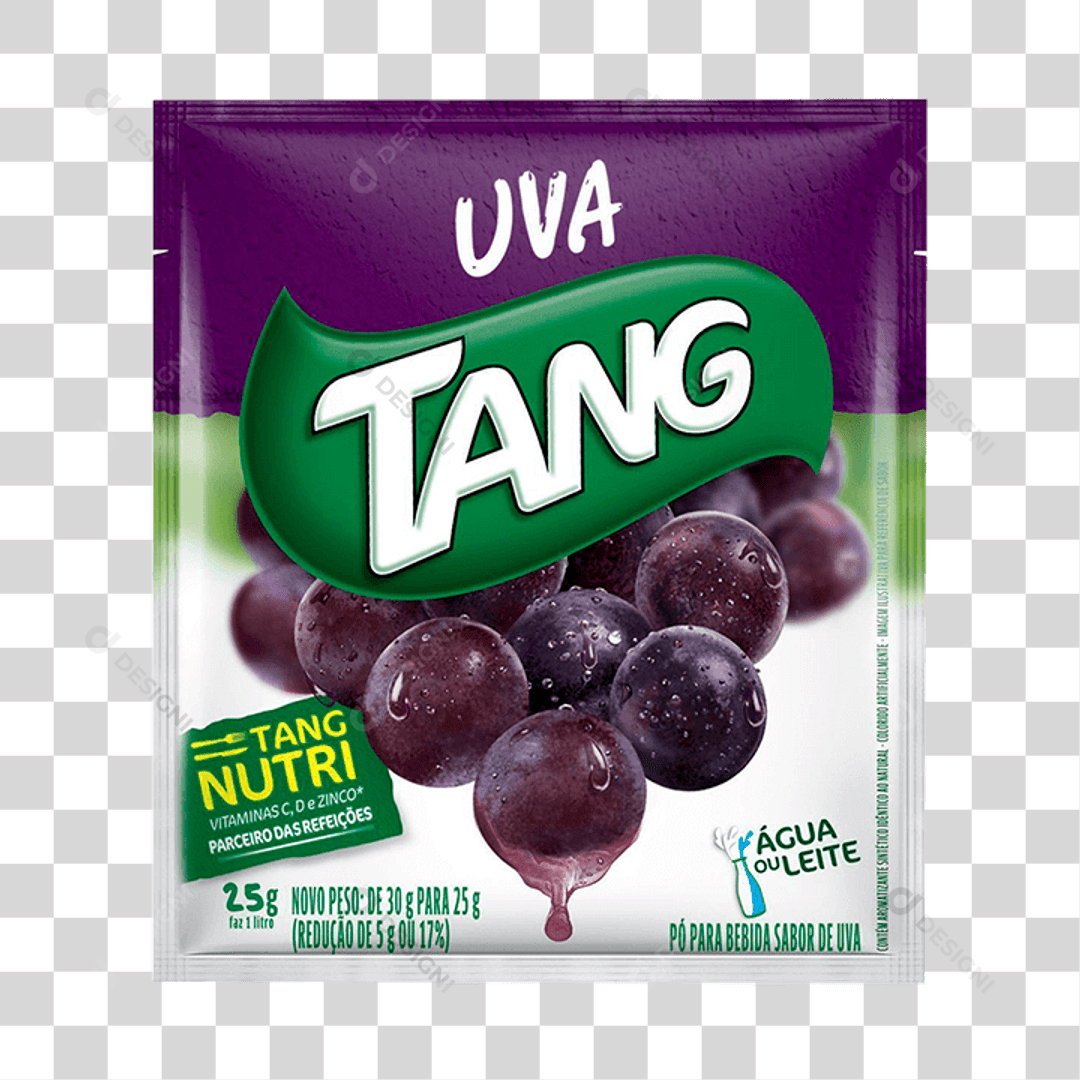 Suco Tang Uva 25g PNG Transparente