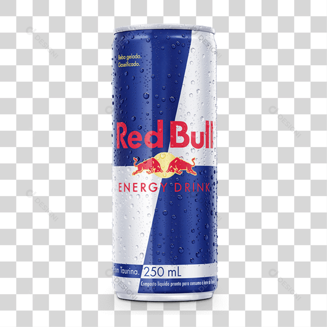 Red Bull Energy Drink 250Ml PNG Transparente