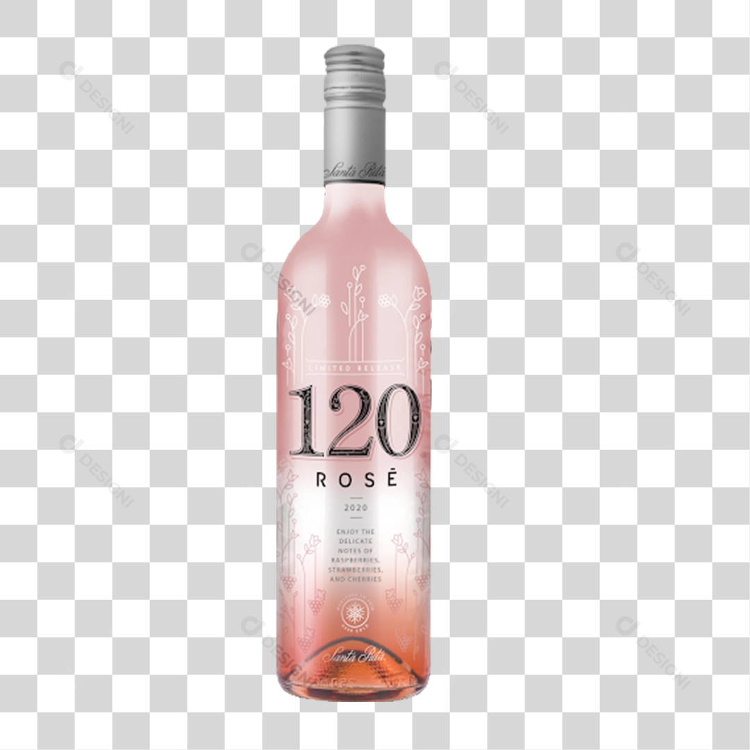 120 Rosé Vinicula Santa Maria PNG Transparente