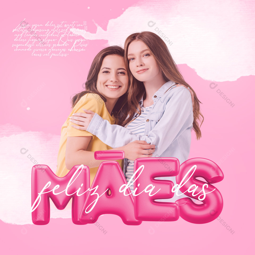 Feliz Dia Das Mães Social Media PSD Editável