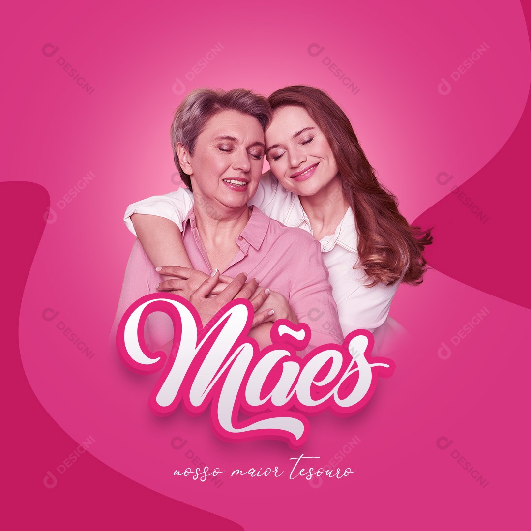 Dia das Mães Social Media PSD Editável