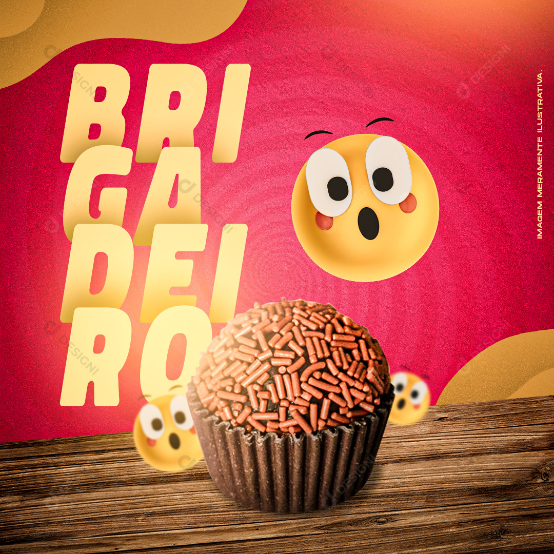 Brigadeiro Doces Social Media PSD Editável