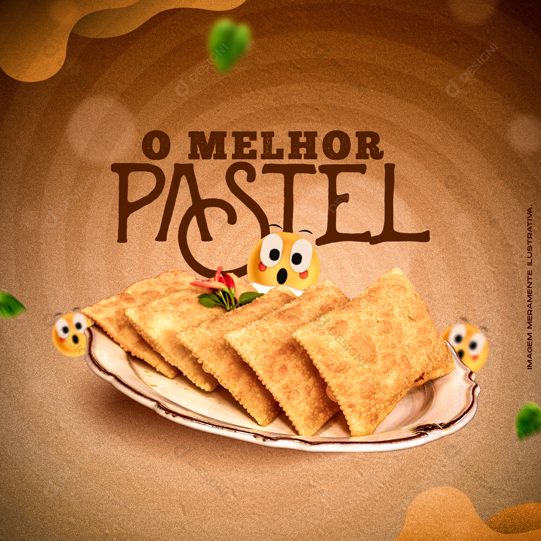 O Melhor Pastel Social Media PSD Editável