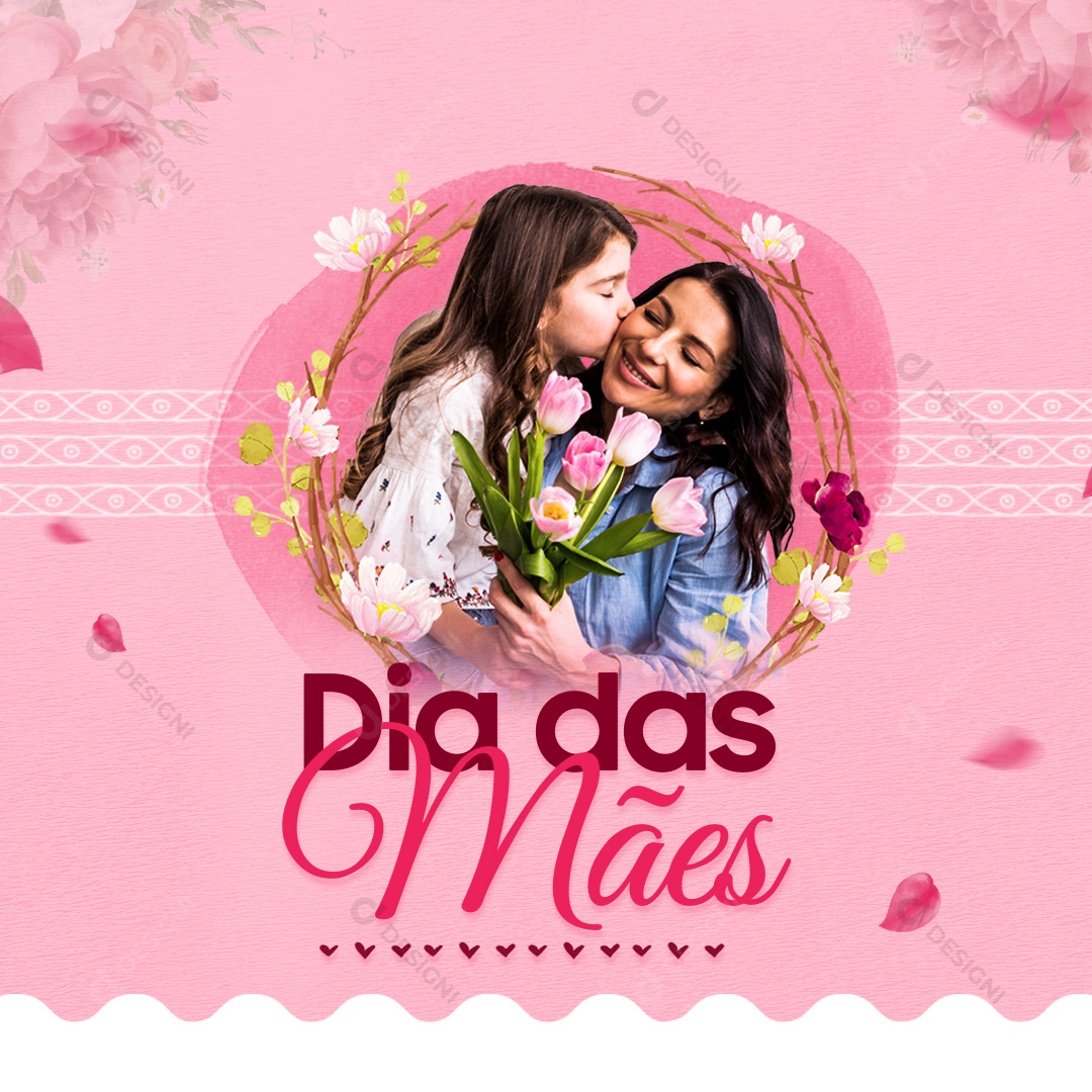 Dia das Mães Social Media PSD Editável
