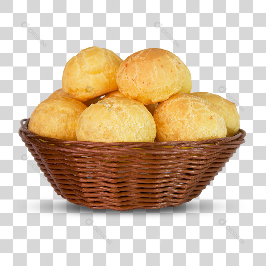 Pão de Queijo Padaria Panificadora Cafeteria PNG Transparente Sem Fundo