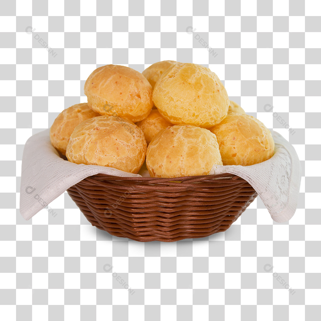 Pão de Queijo Padaria Panificadora Cafeteria PNG Transparente Sem Fundo