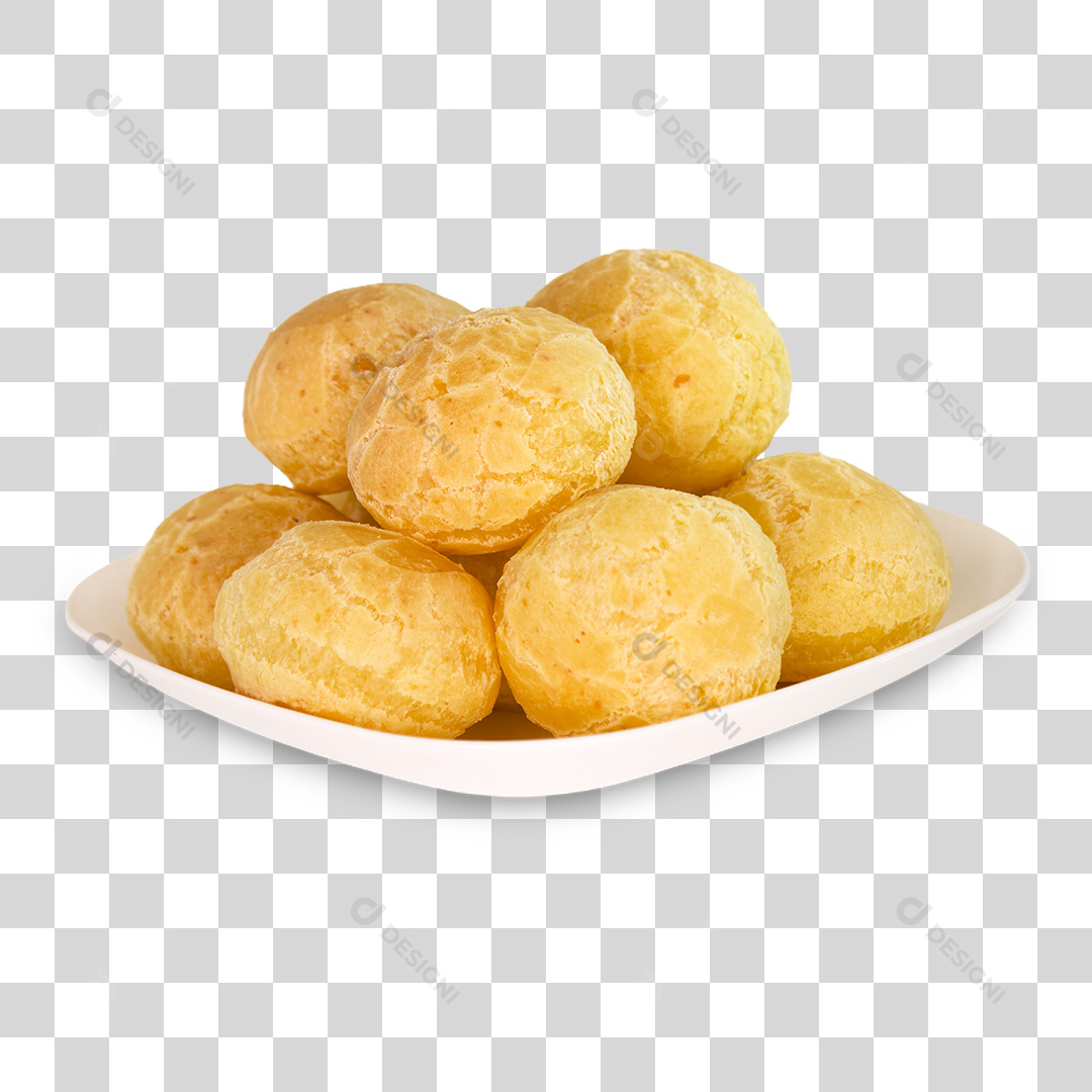 Pão de Queijo Padaria Panificadora Cafeteria PNG Transparente Sem Fundo