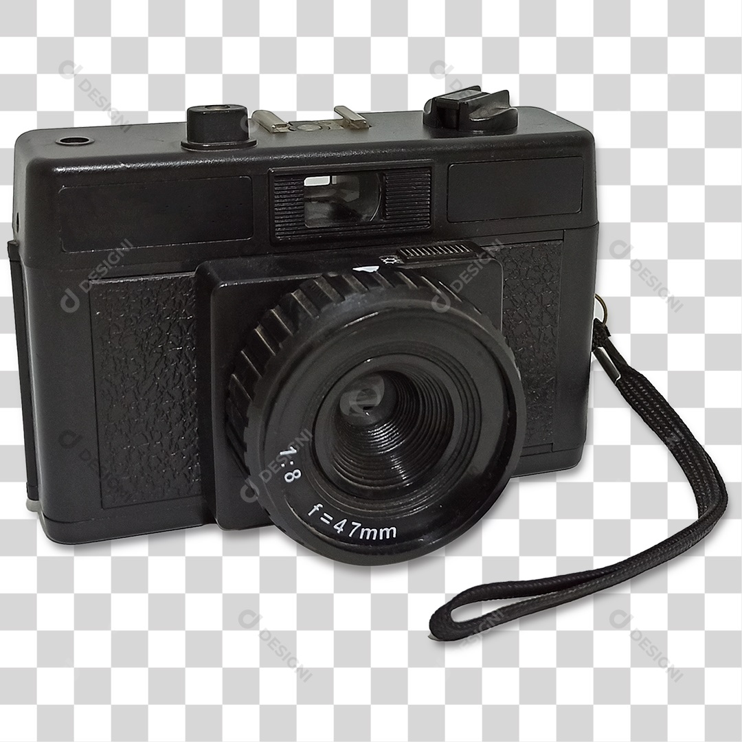 Câmera Fotográfica PNG Transparente Sem Fundo