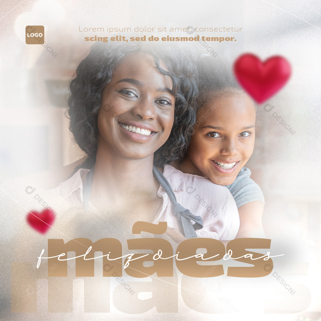 Feliz Dia Das Mães Social Media PSD Editável