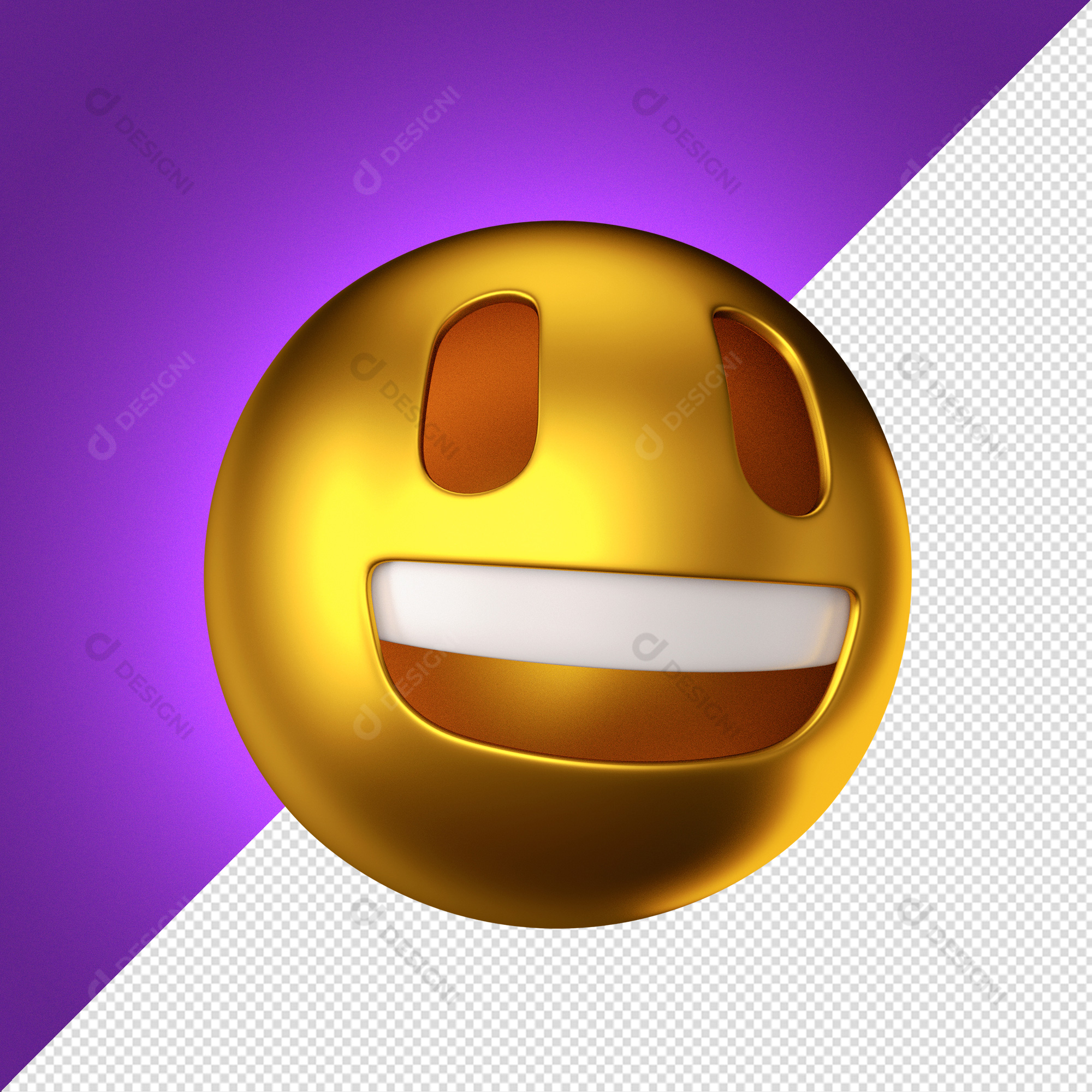 Emoji Reação 3D PSD