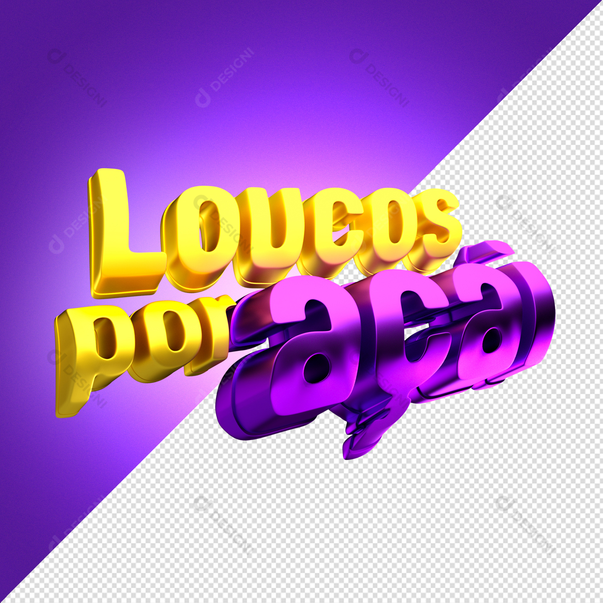 Selo Louco Por Açaí PSD