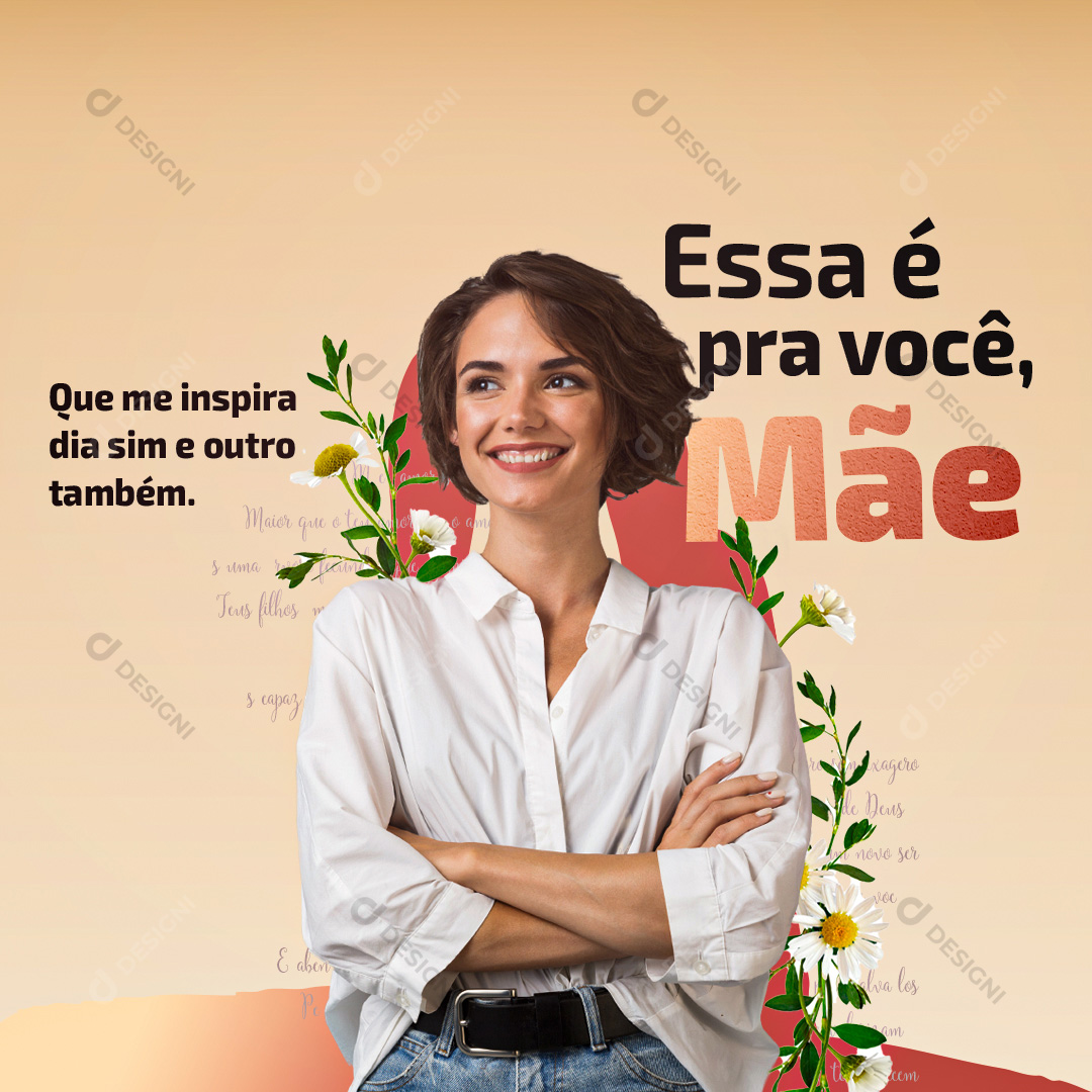 Dia Das Mães Social Media PSD Editável Photoshop