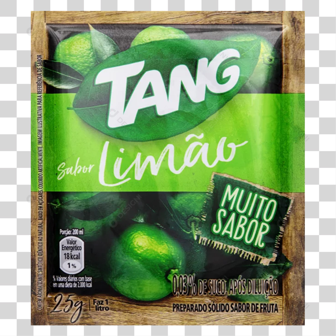 Suco Tang Sabor Limão 25g PNG Transparente