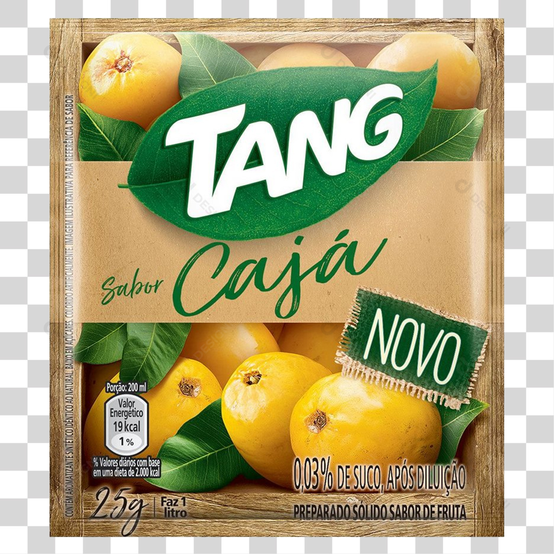 Suco Tang Sabor Cajá 25g PNG Transparente