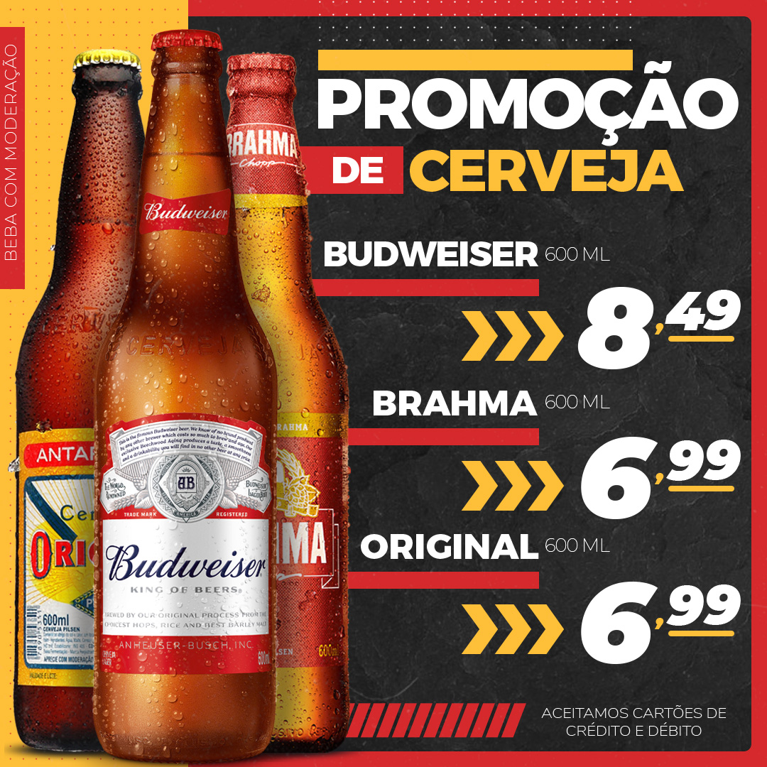 Promoção de Cervejas Distribuidora Social Media PSD Editável
