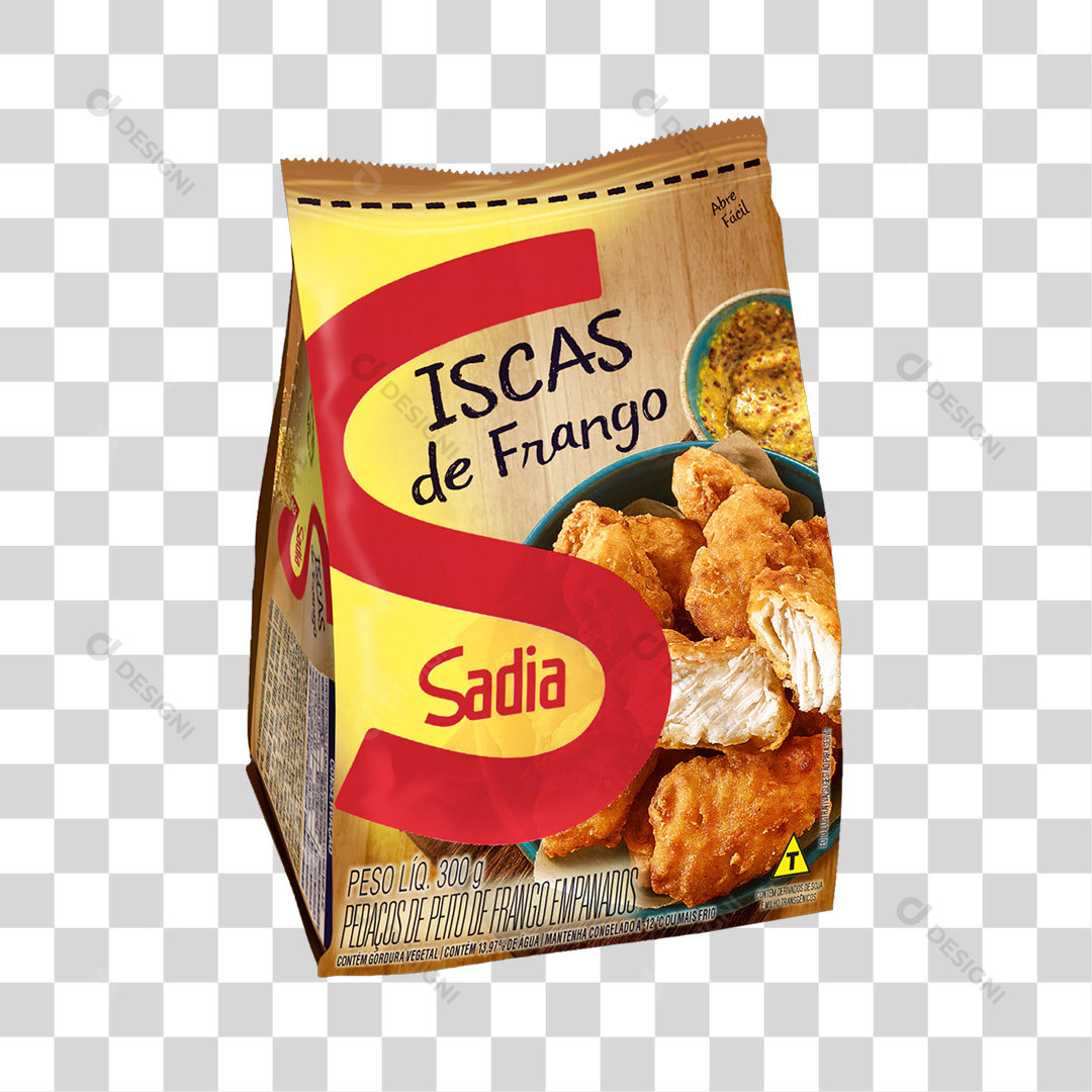 Isca de Frango Sadia PNG Transparente