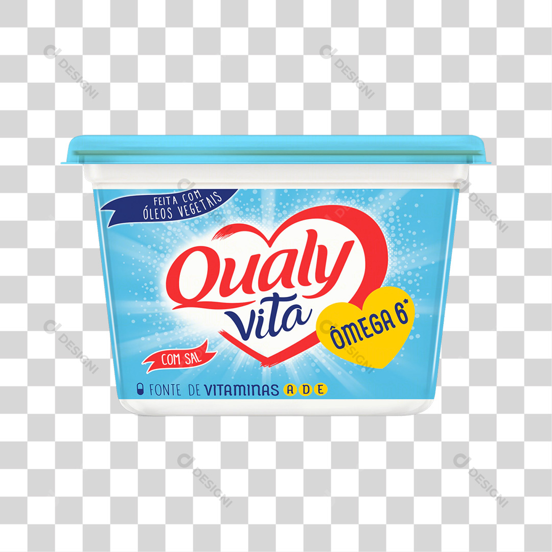 Margarina Qualy Vita PNG Transparente Sem Fundo