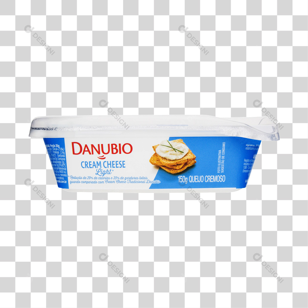 Danubio Cream Cheese PNG Transparente Sem Fundo