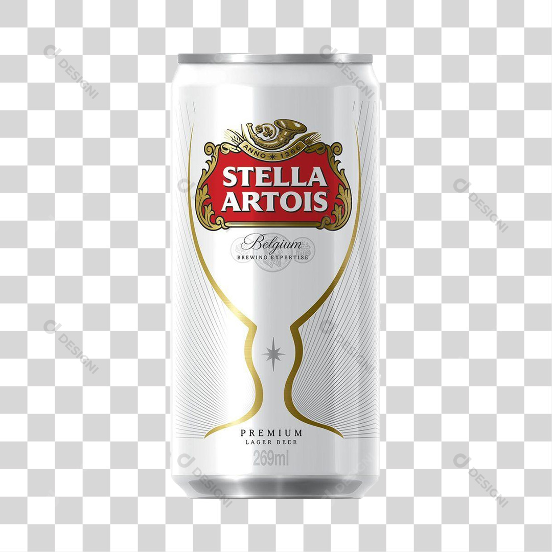 Cerveja Stella Artois PNG Transparente Sem Fundo