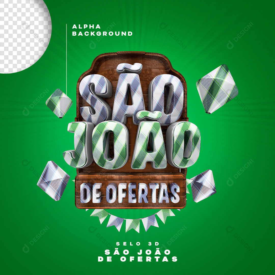 Saint John Seal 3D PNG Transparent No Background