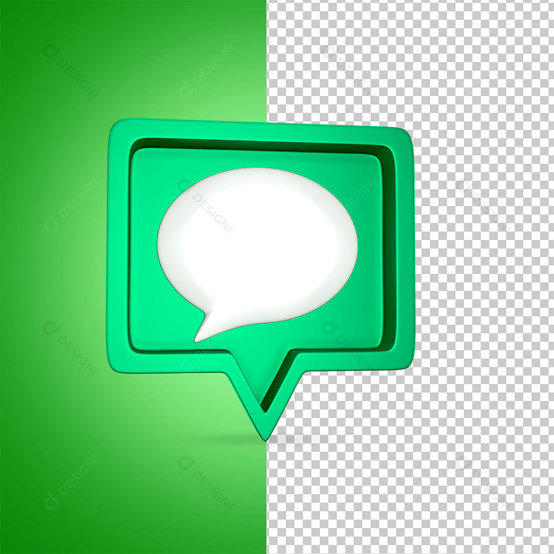 Elemento 3D Like Instagram Facebook PNG Transparente Sem Fundo