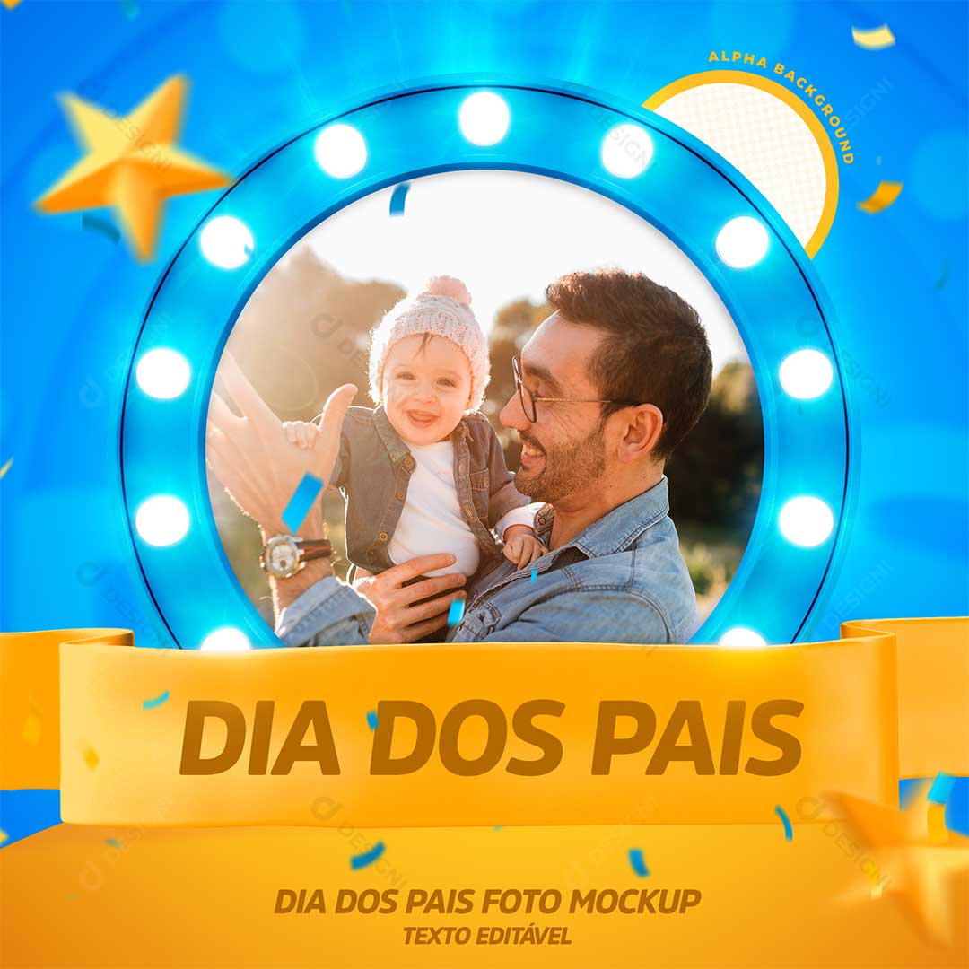 Dia Dos Pais Social Media PSD Editável