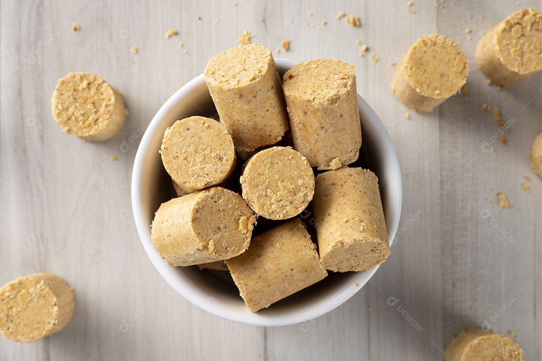 Paçocas na Tigela Vistas de Cima