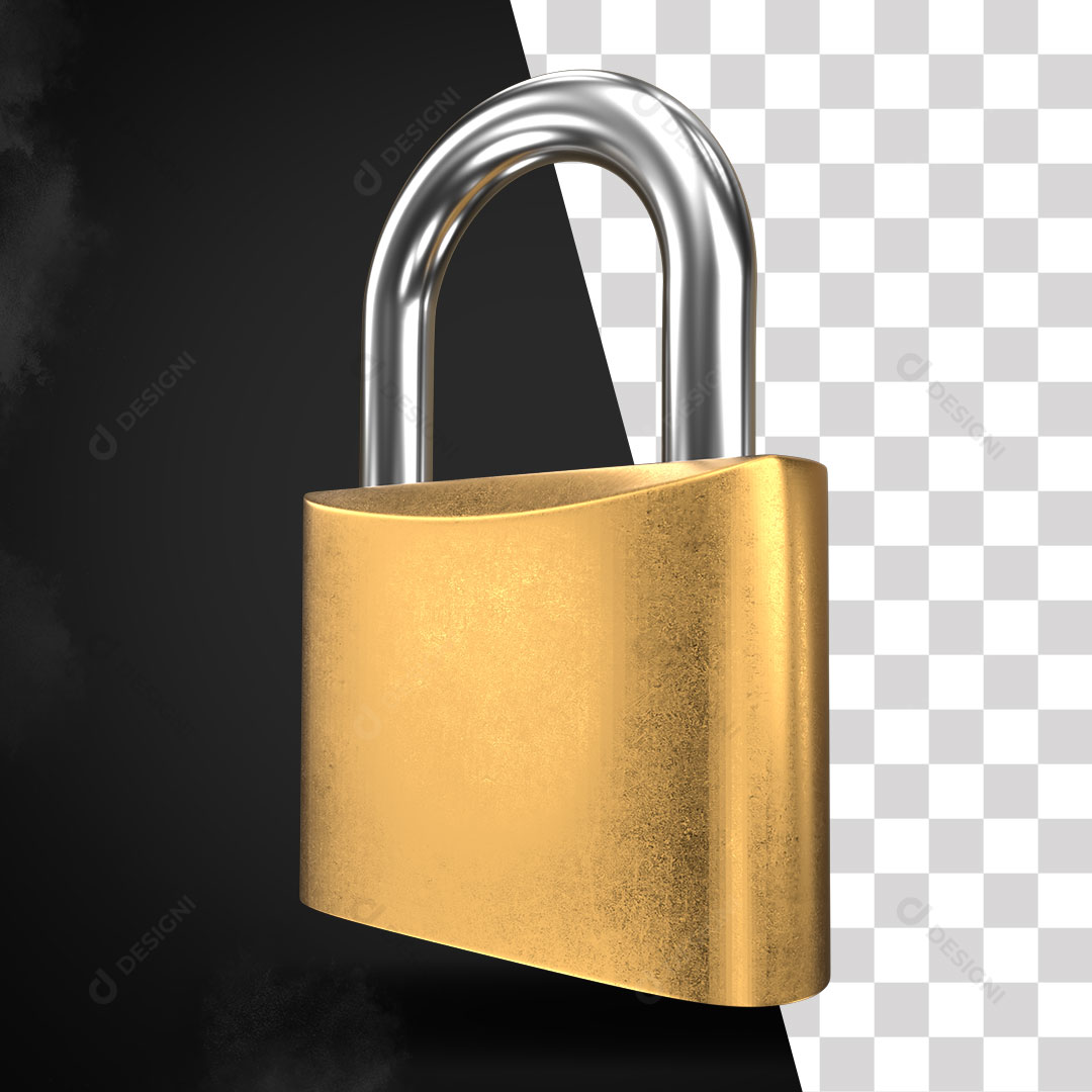 Cadeado Para Composição PNG Transparente Sem Fundo