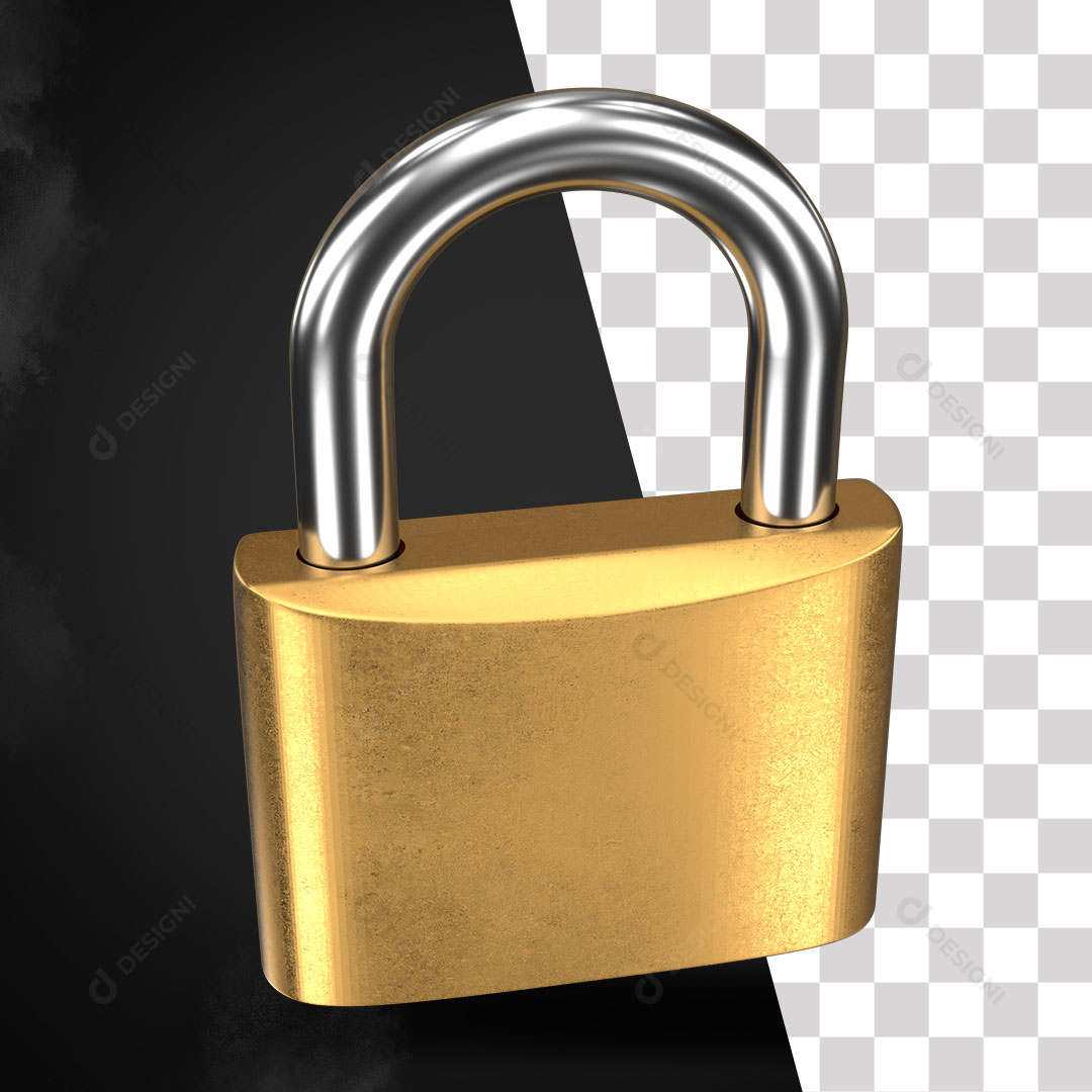 Cadeado Para Composição PNG Transparente Sem Fundo