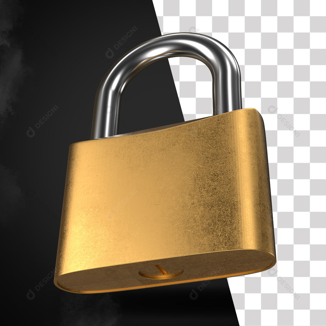 Cadeado Para Composição PNG Transparente Sem Fundo