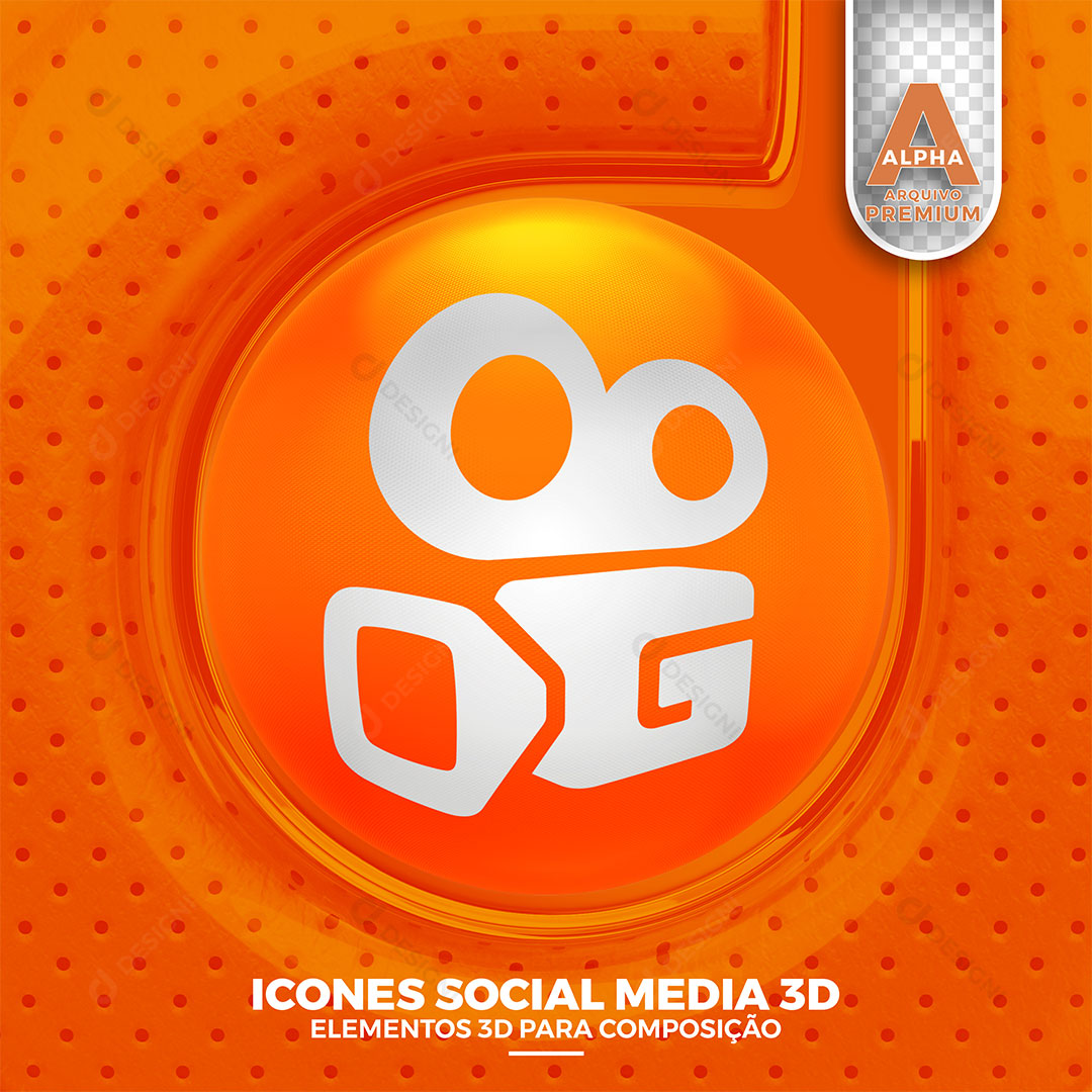 Kwai Ícone 3D Elemento Para Composição PNG Transparente