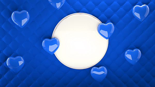 Fundo Namorados Azul