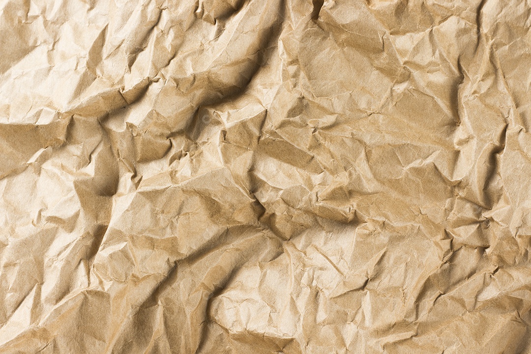 Textura de Papel Velho Amassado