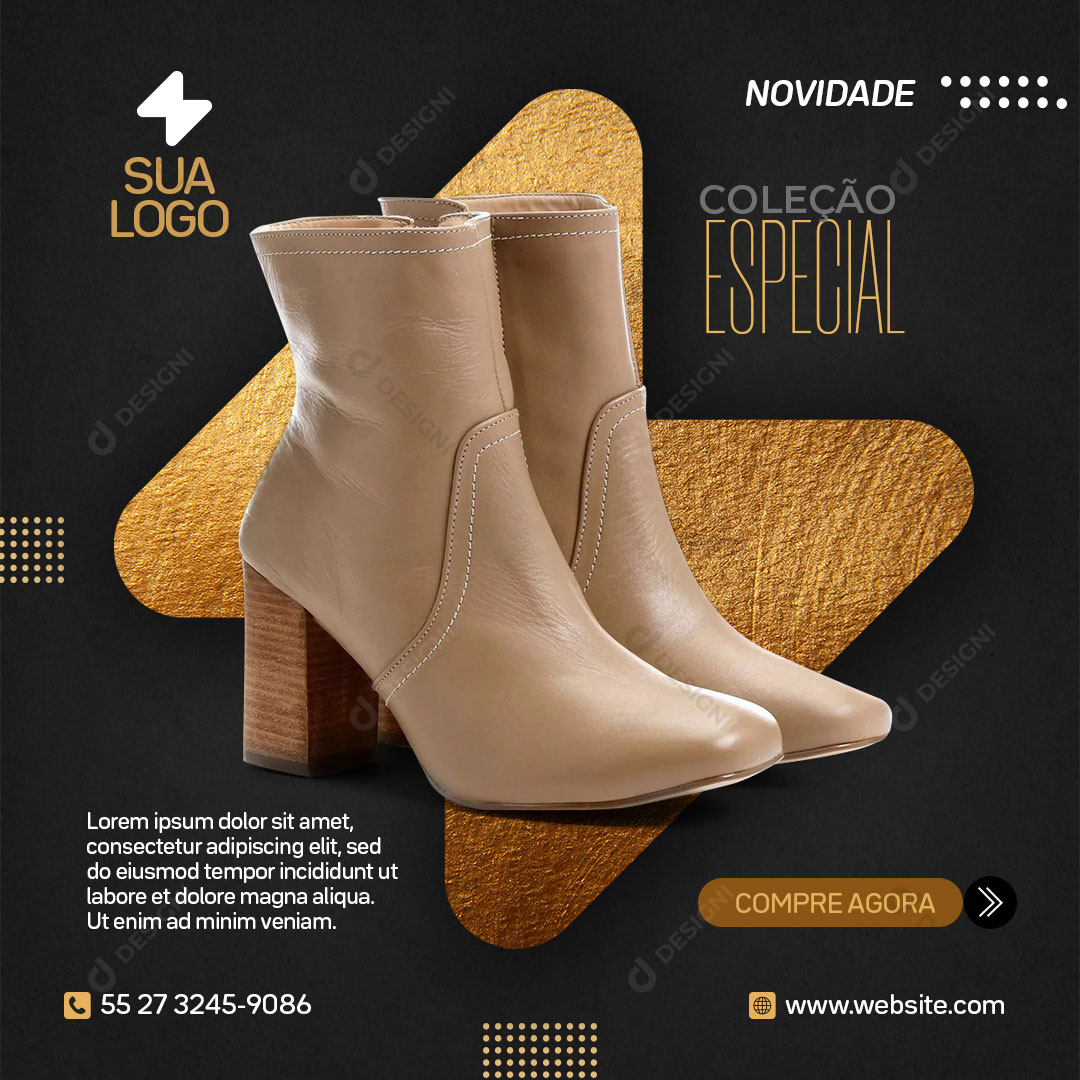 Social Media Instagram Produtos em Promoção PSD Editável